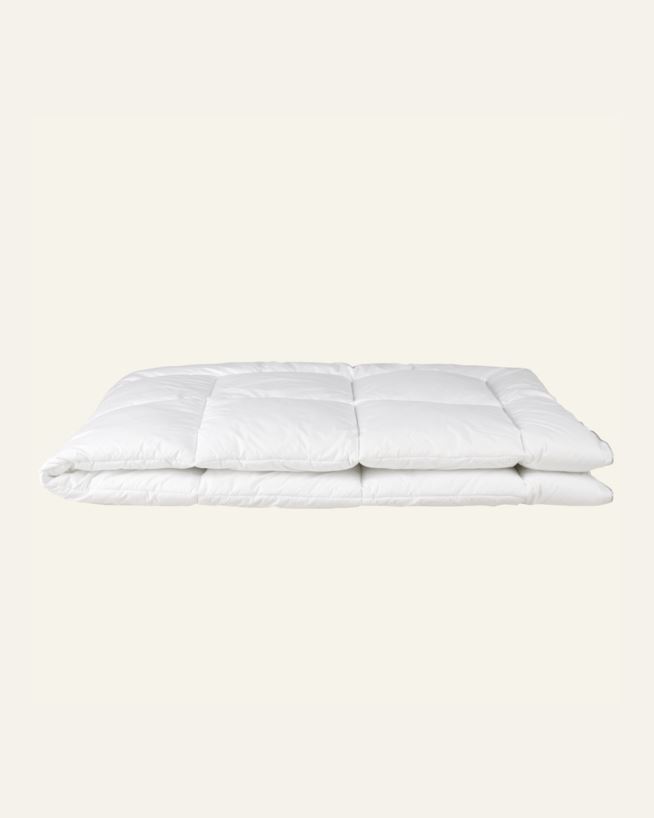 Medelvarmt fibertäcke vit - 150x210 cm vit - 1