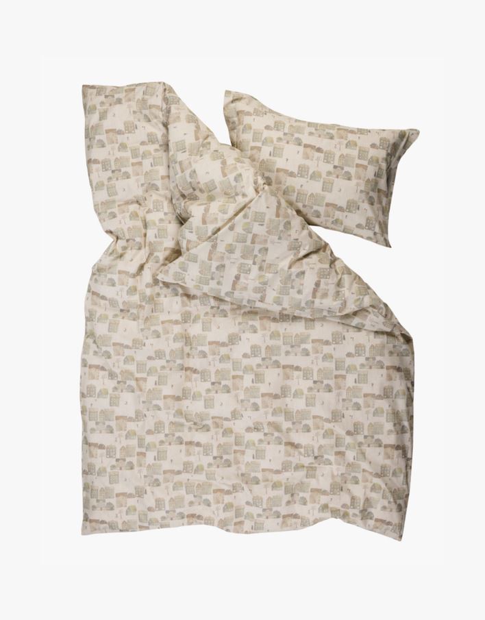 Påslakanset i percale multi - 150x210 cm multi - 1