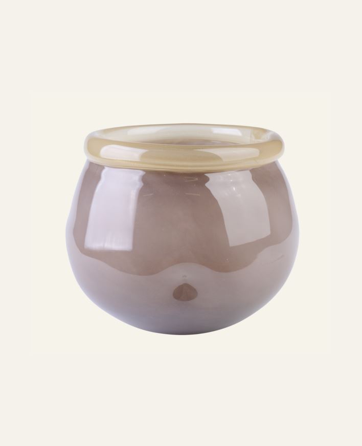 Vas brun - 16,8x16,8x14 cm brun - 1