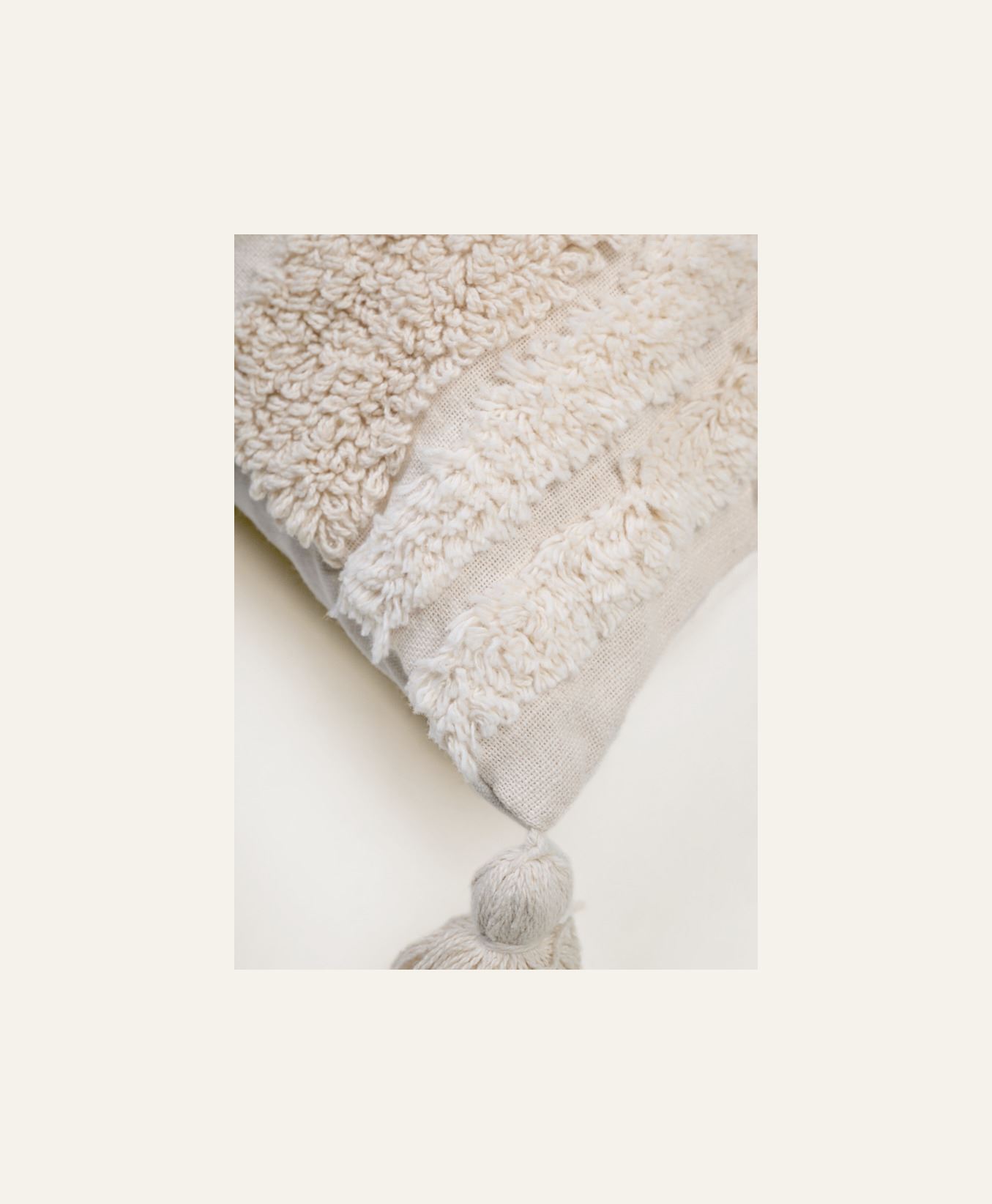 Kuddfodral offwhite - 2