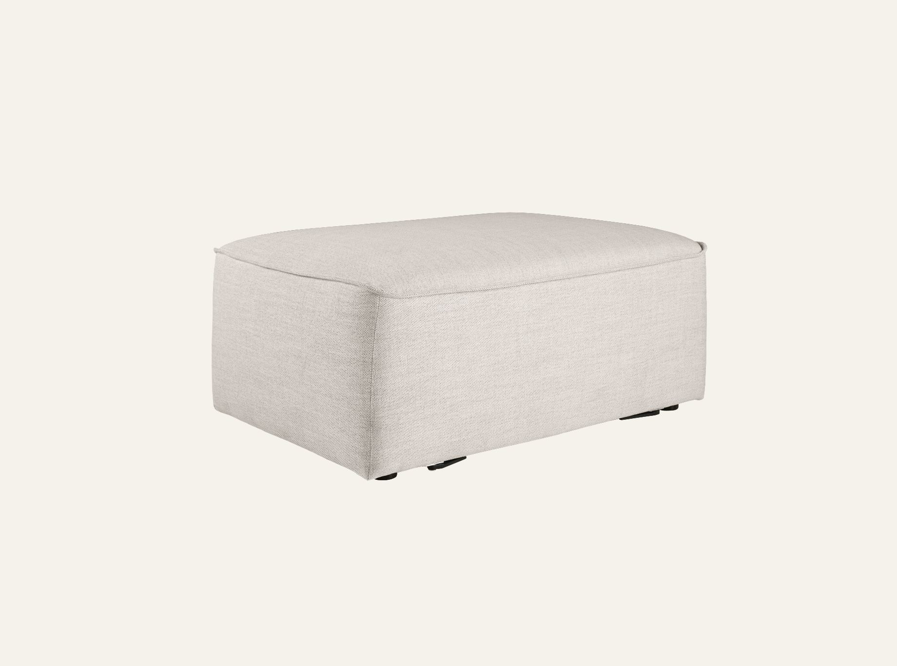 Modulsoffa puff liten natur - 2