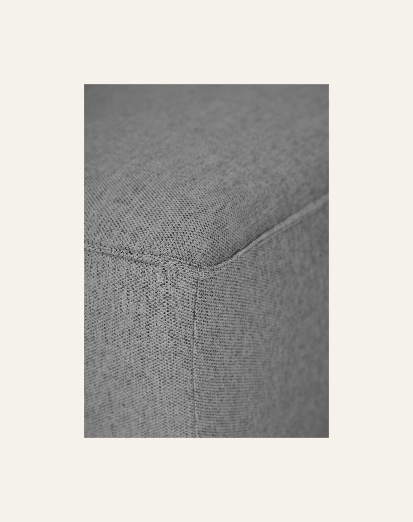 Modulsoffa puff liten grå - 3