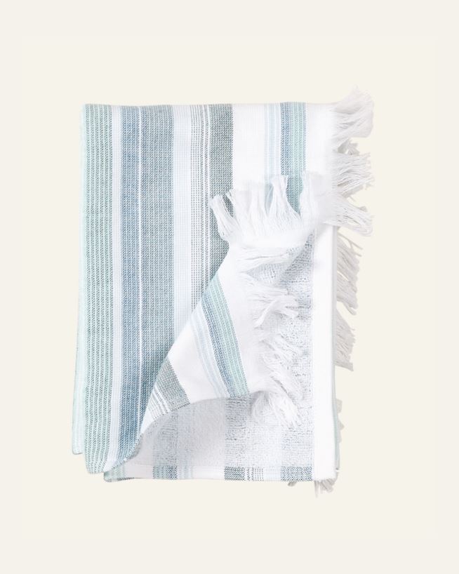 Handduk multi/blå - 50x70 cm multi/blå - 1