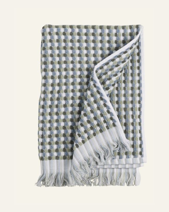 Handduk multi/grön - 50x70 cm multi/grön - 1