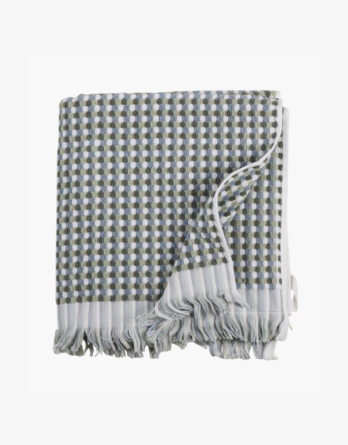 Handduk multi/grön - 70x140 cm multi/grön - 1