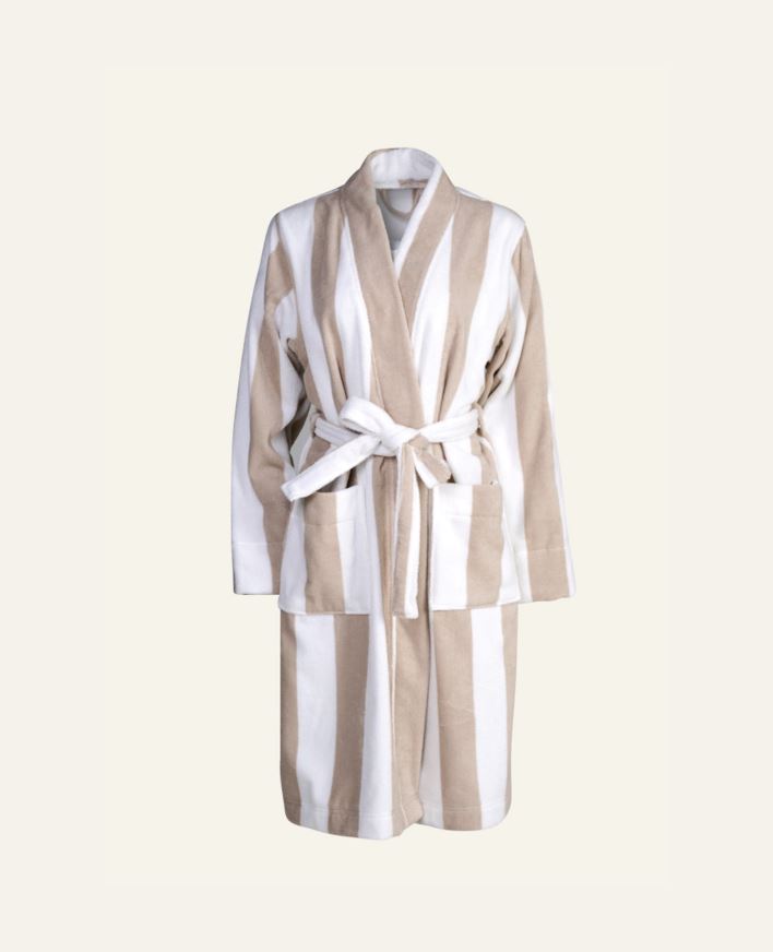 Morgonrock beige - S/M beige - 1