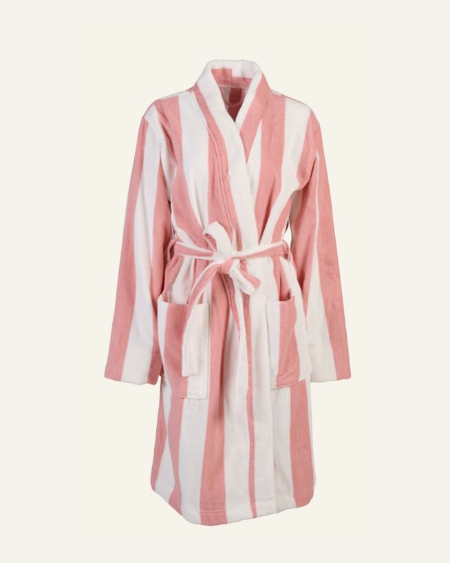 Morgonrock rosa - S/M rosa - 1