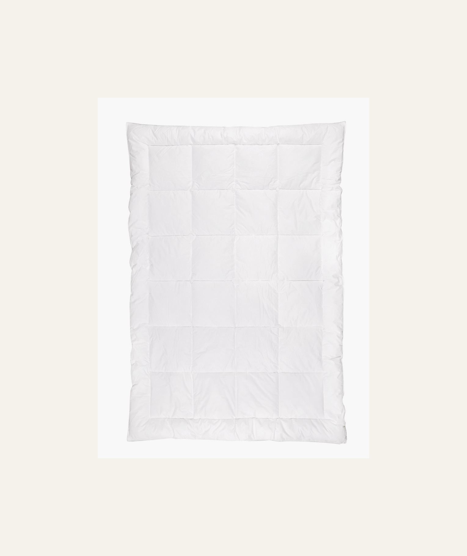 Varmt fibertäcke vit - 2