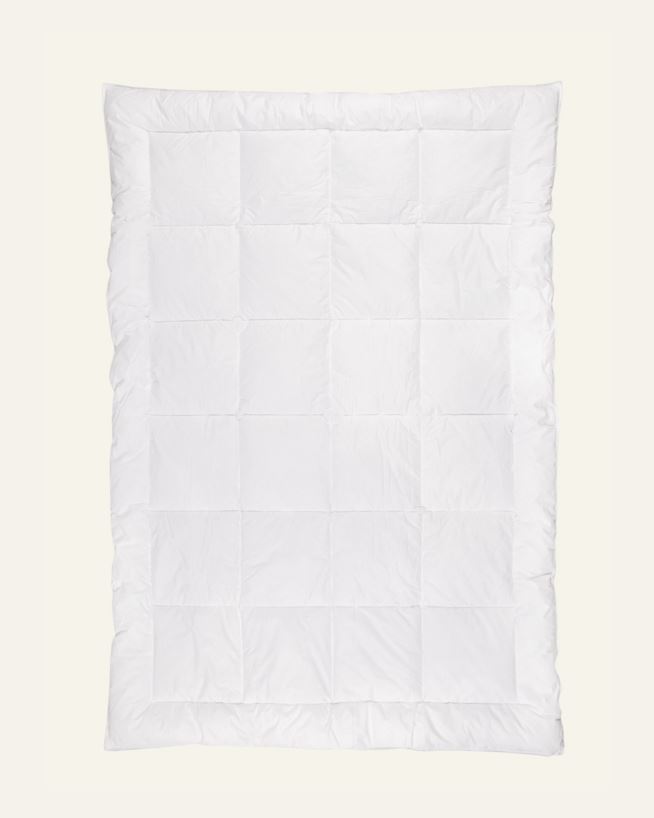 Varmt fibertäcke vit - 150x210 cm vit - 1