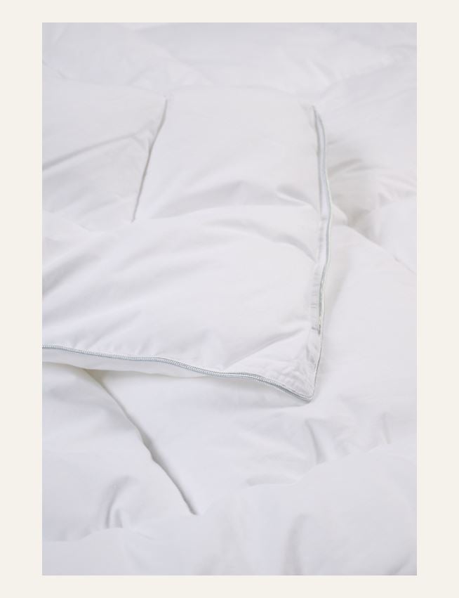 Varmt fibertäcke vit - 3