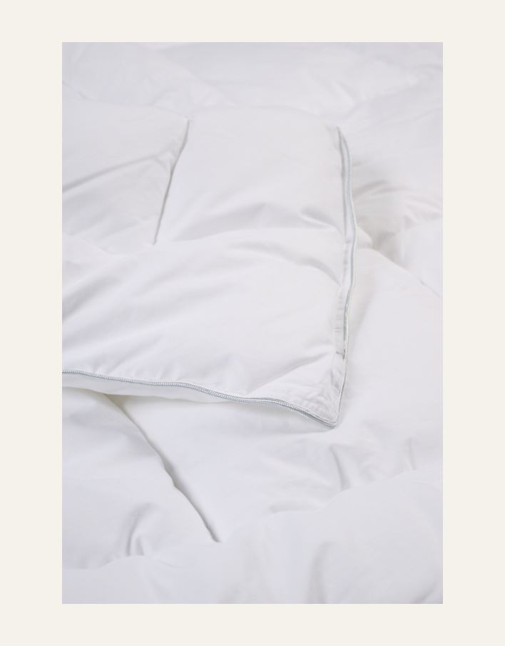 Varmt fibertäcke vit - 3