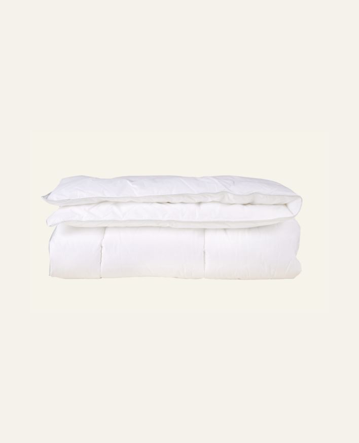 Varmt fibertäcke vit - 150x210 cm vit - 1