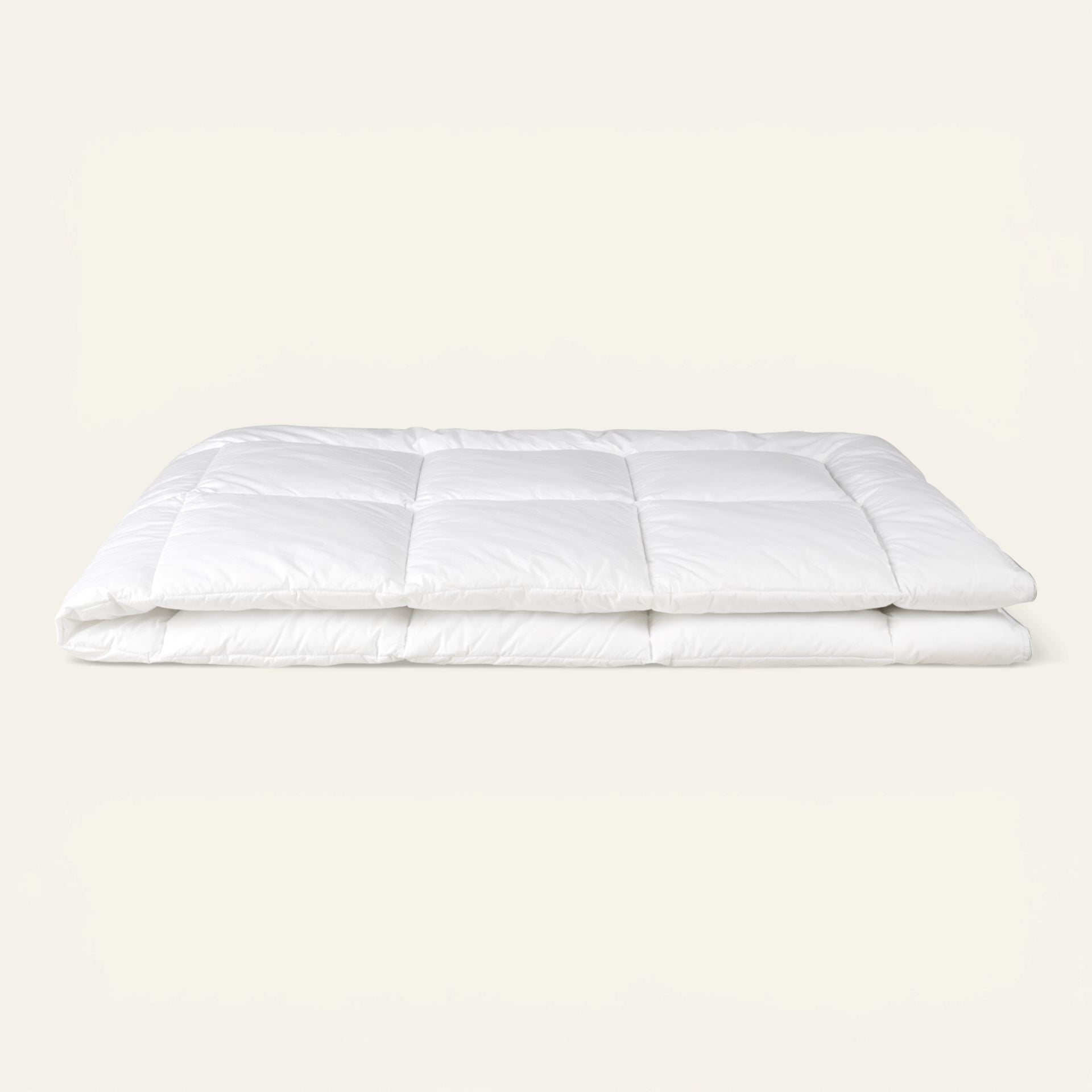 Varmt fibertäcke vit - 150x210 cm vit - 1