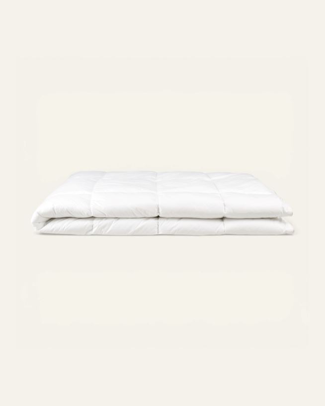 Varmt fibertäcke vit - 230x220 cm vit - 1