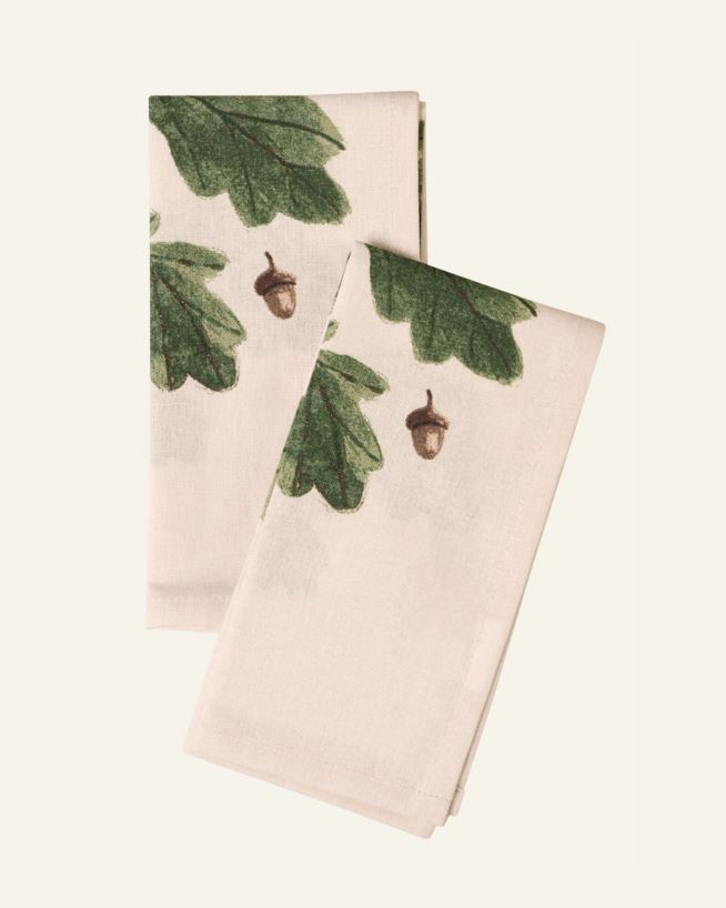 2-pack tygservetter natur - 45x45 cm natur - 1