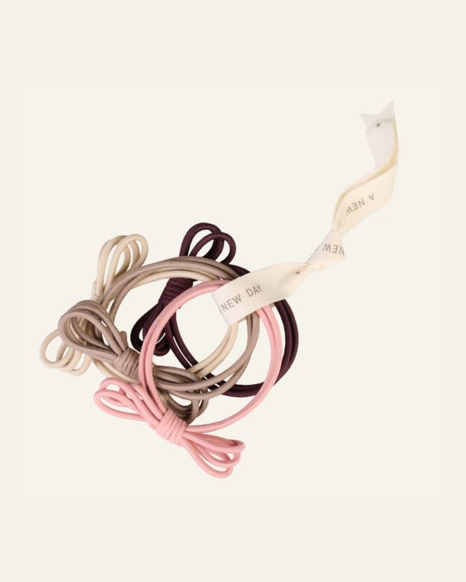 4 st. scrunchies multi/rosa - ø6cm multi/rosa - 1