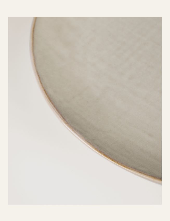 Middagstallrik creme - 3