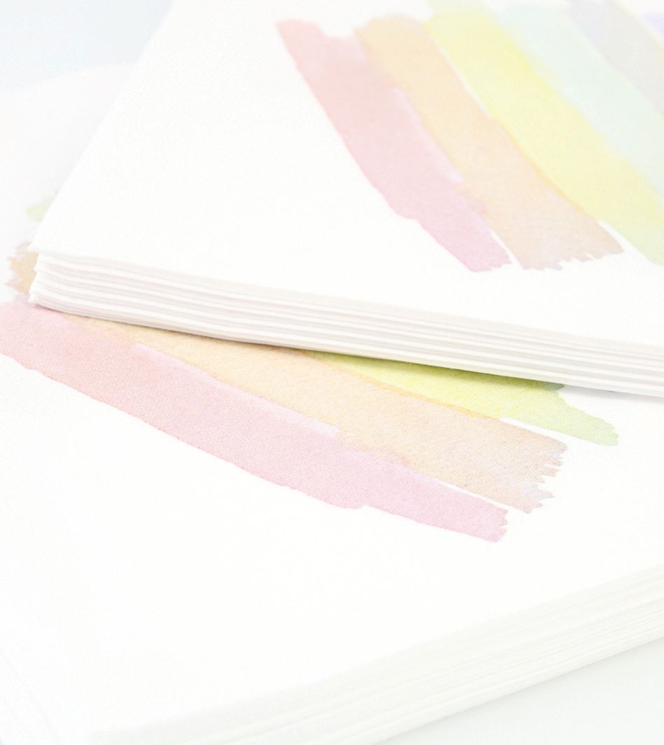 Pappersservetter multi - 2