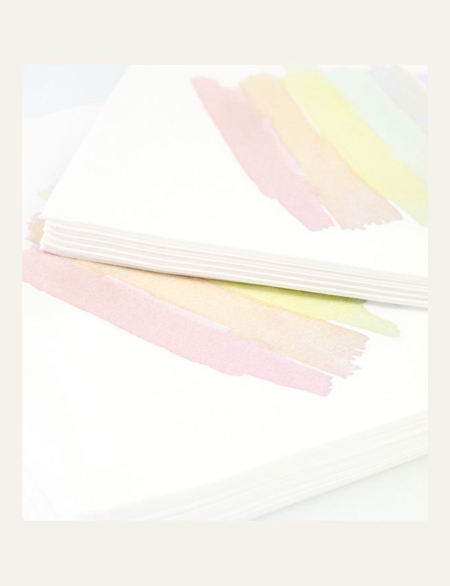 Pappersservetter multi - 2