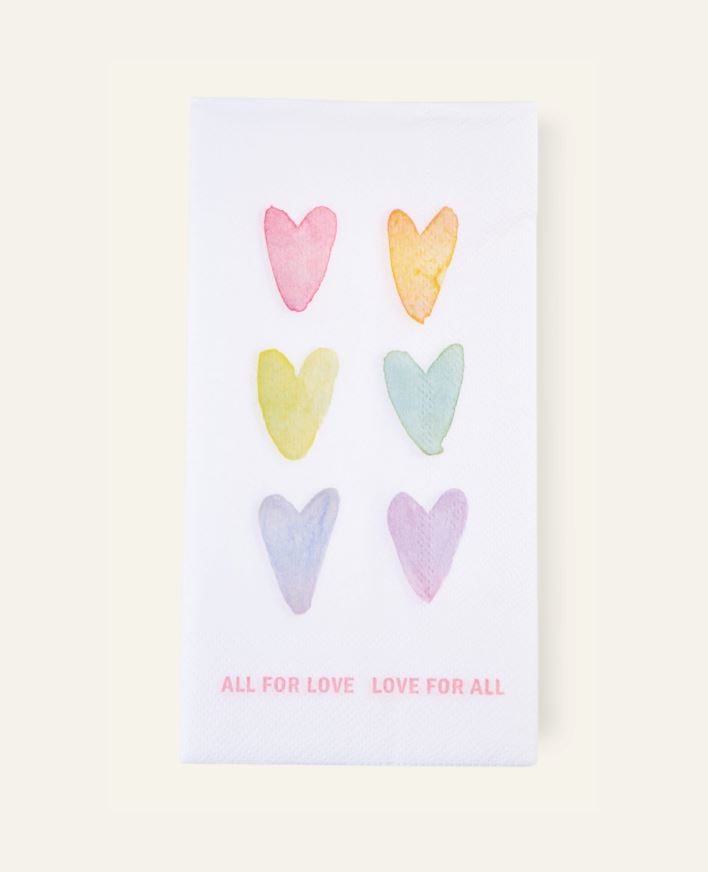 Pappersservetter multi/vit - 33x42 cm multi/vit - 1