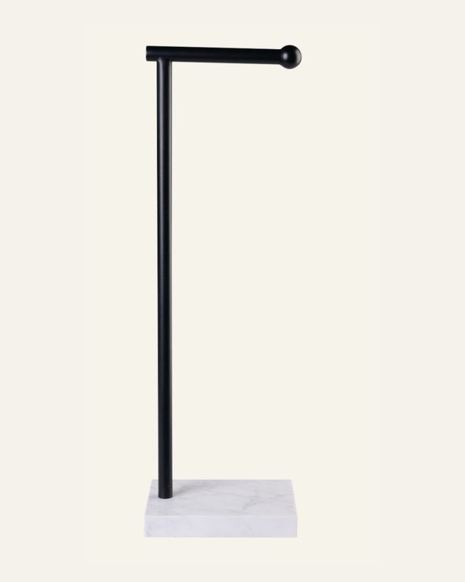 Toalettrullehållare multi/svart - 12x16,5x52,5 cm multi/svart - 1