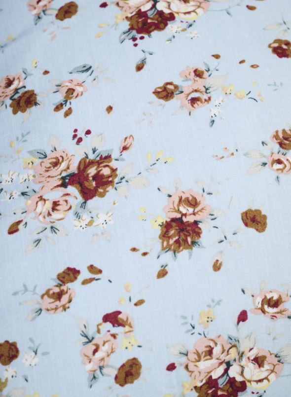 Prydnadskudde himmelsblå - 3