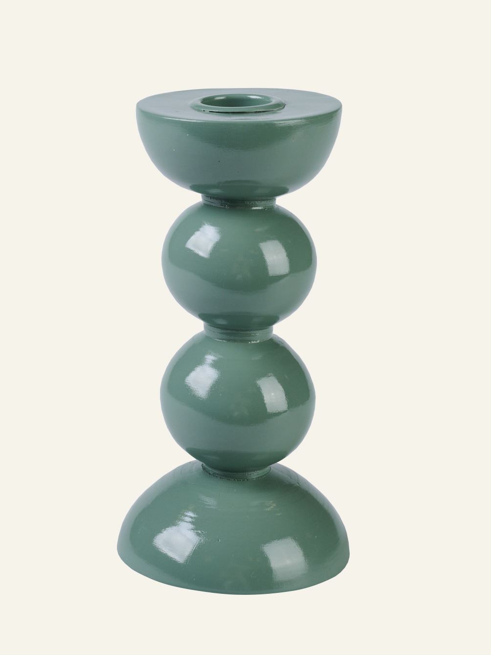Ljusstake mörkgrön - 7x7x15 cm mörkgrön - 1