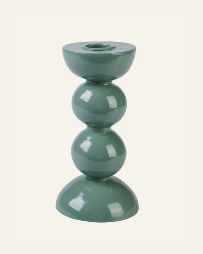 Ljusstake mörkgrön - 7x7x15 cm mörkgrön - 1