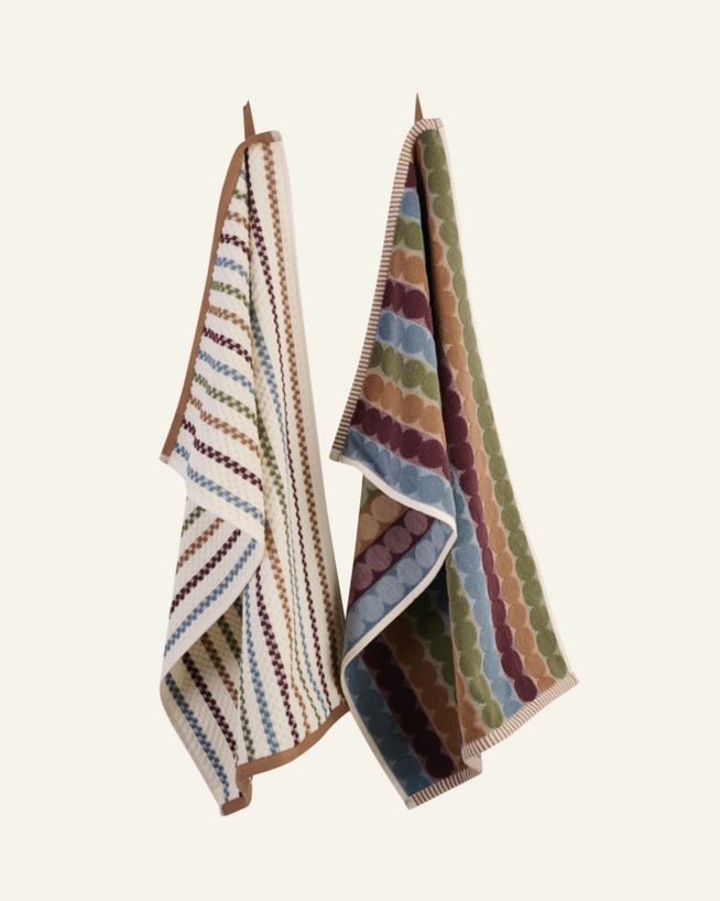 Kökshanddukar 2 pk beige - 45x70 cm beige - 1