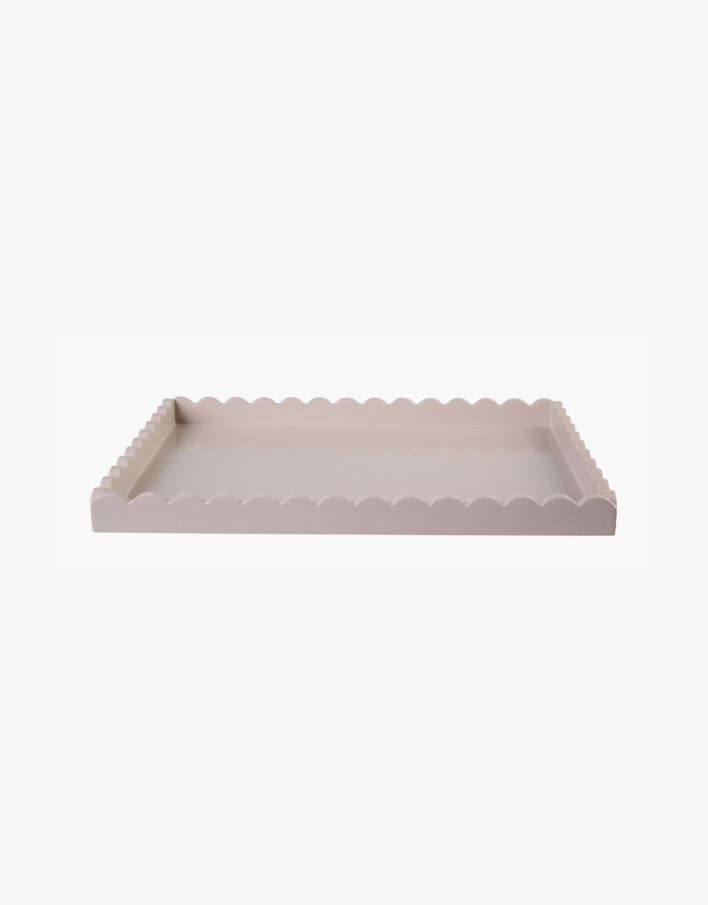 Bricka beige - 30x40x3 cm beige - 1