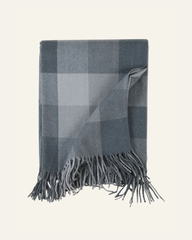 Pläd blå - 130x170 cm blå - 1