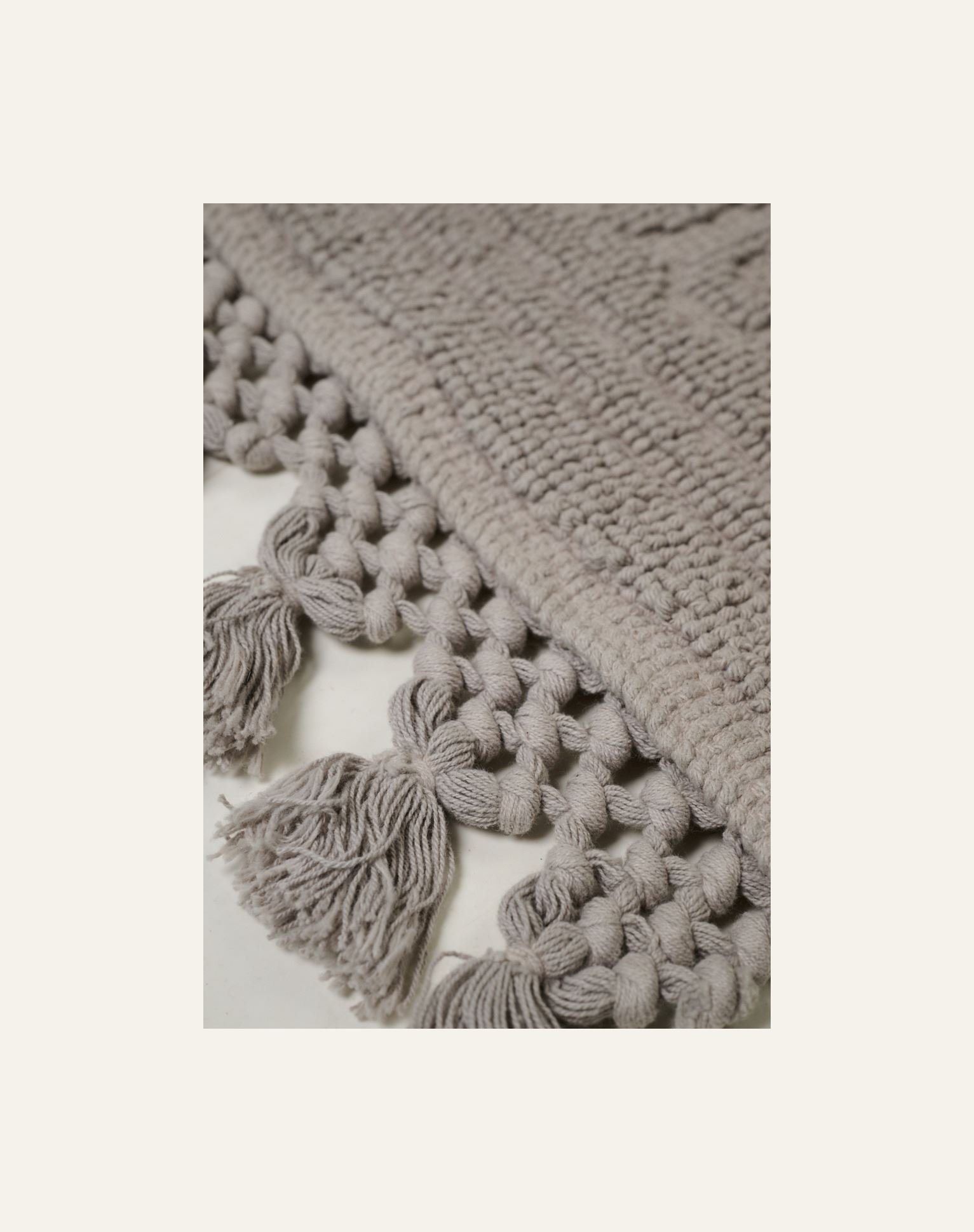 Badrumsmatta beige - 2