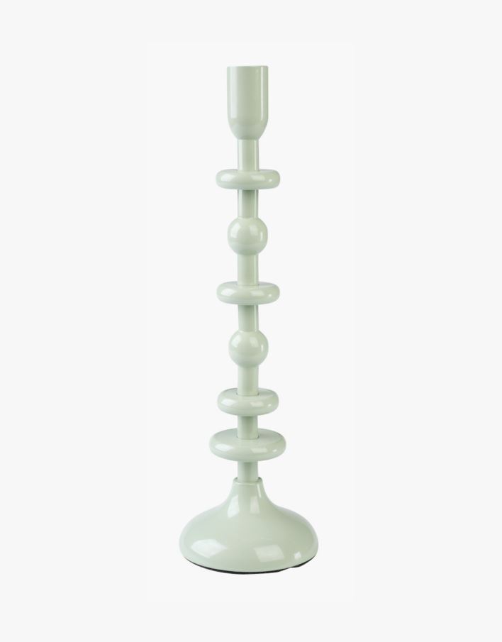 Ljusstake grön - 9x9x30,8 cm grön - 1