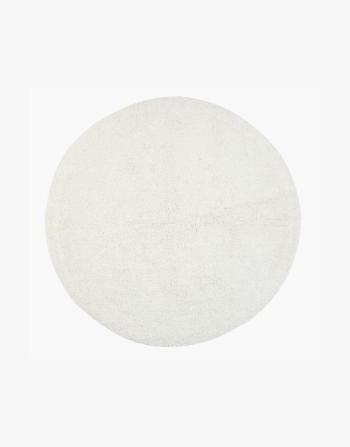 Badrumsmatta offwhite - ø80 cm offwhite - 1