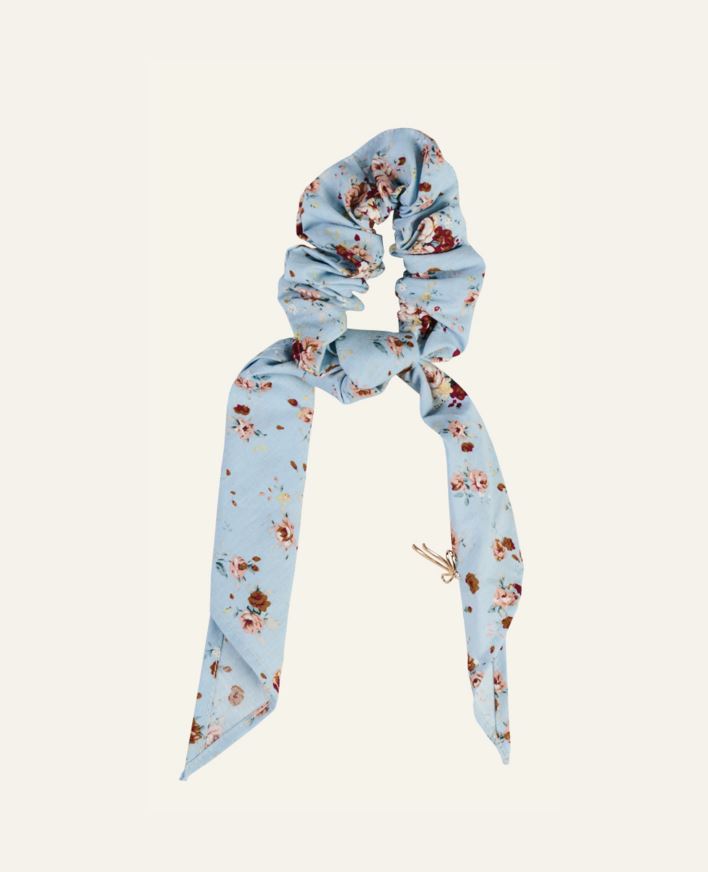 Hårsnodd himmelsblå - ø6,5 cm himmelsblå - 1