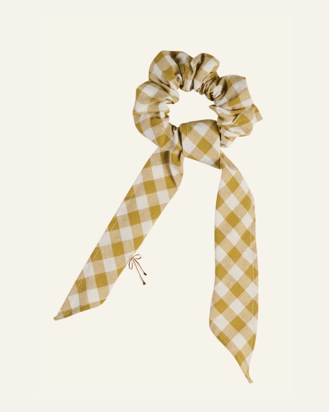 Hårsnodd curry - ø6,5 cm curry - 1