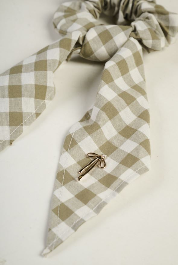 Hårsnodd olivgrön - 3