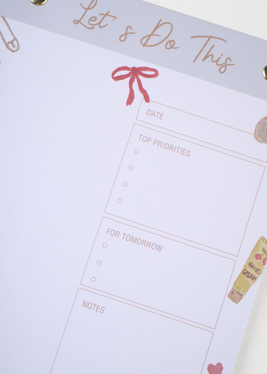 Veckoplanerare rosa - 2