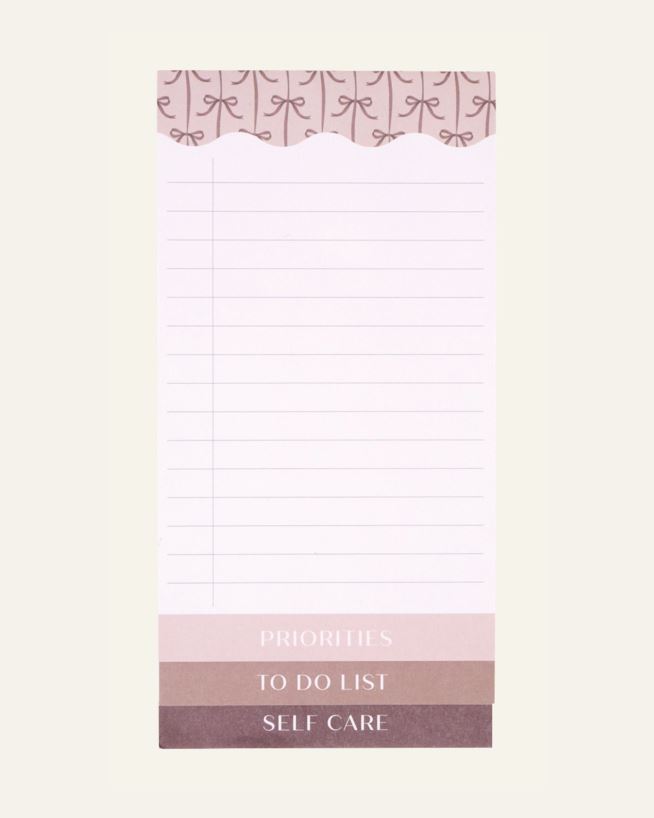 Anteckningsblock rosa - 9x18 cm rosa - 1