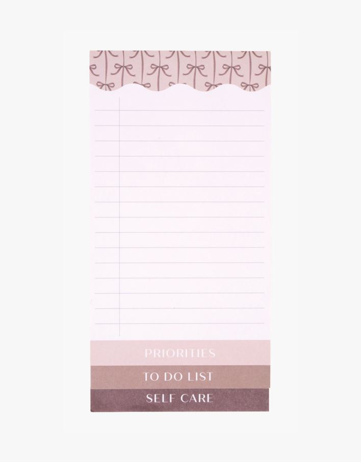 Anteckningsblock rosa - 9x18 cm rosa - 1
