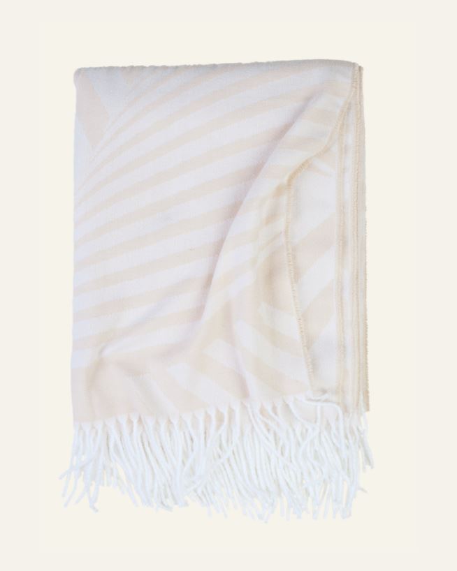 Pläd beige - 130x170 cm beige - 1