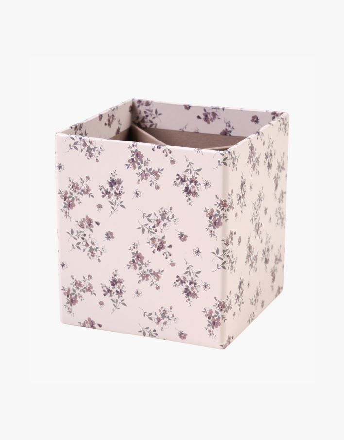 Pennhållare multi/beige - 9x9x9 cm multi/beige - 1