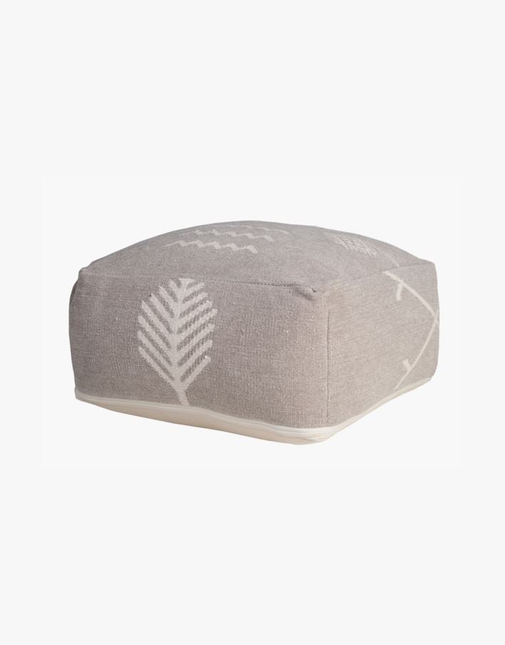 Puff mörk sand - 25x50x50 cm mörk sand - 1