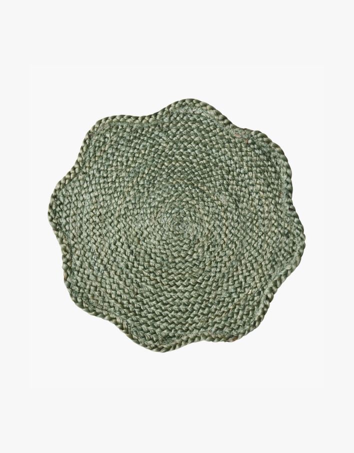 Bordstablett mörkgrön - ø40 cm mörkgrön - 1
