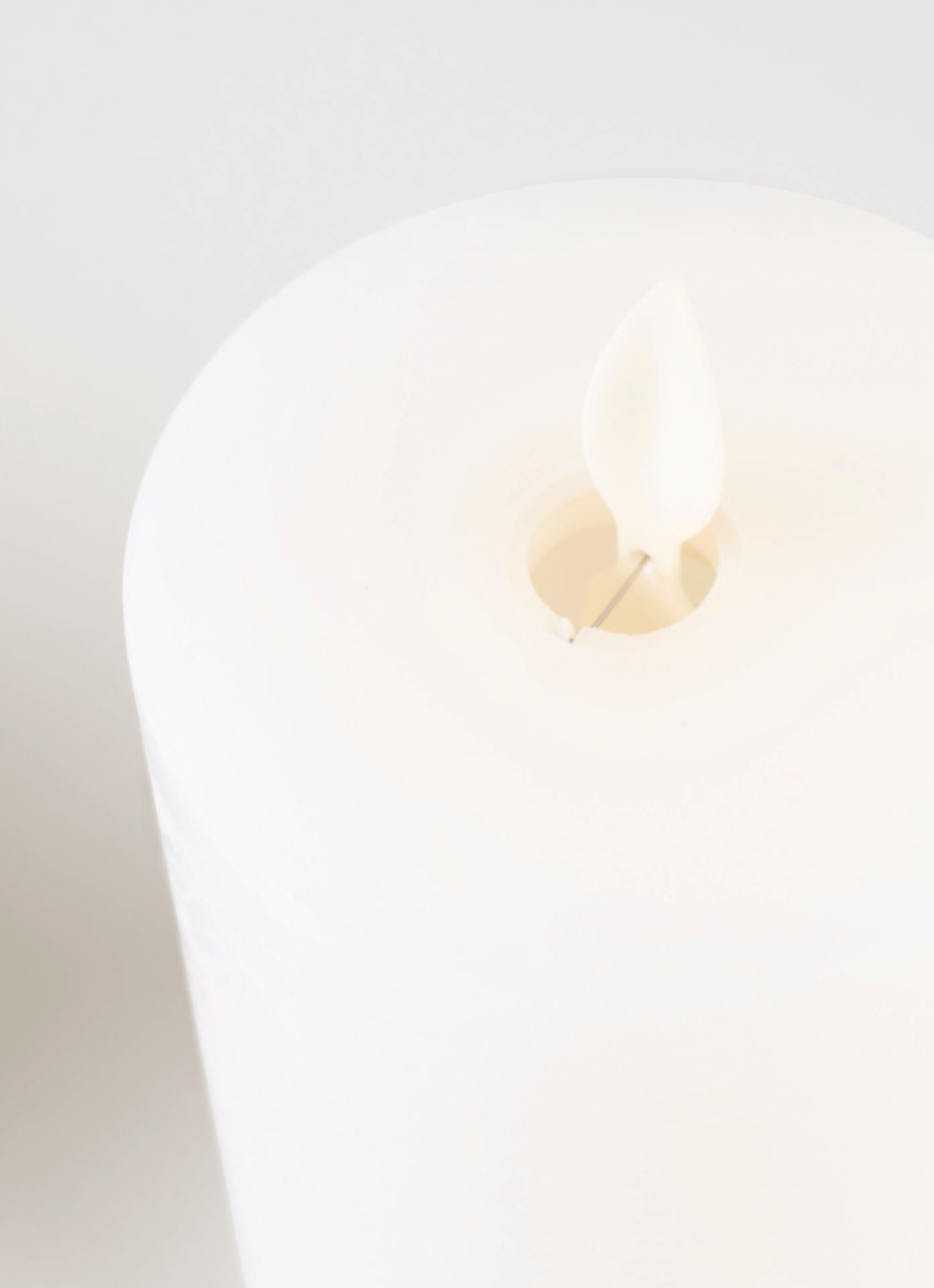 Led-blockljus vit - 2