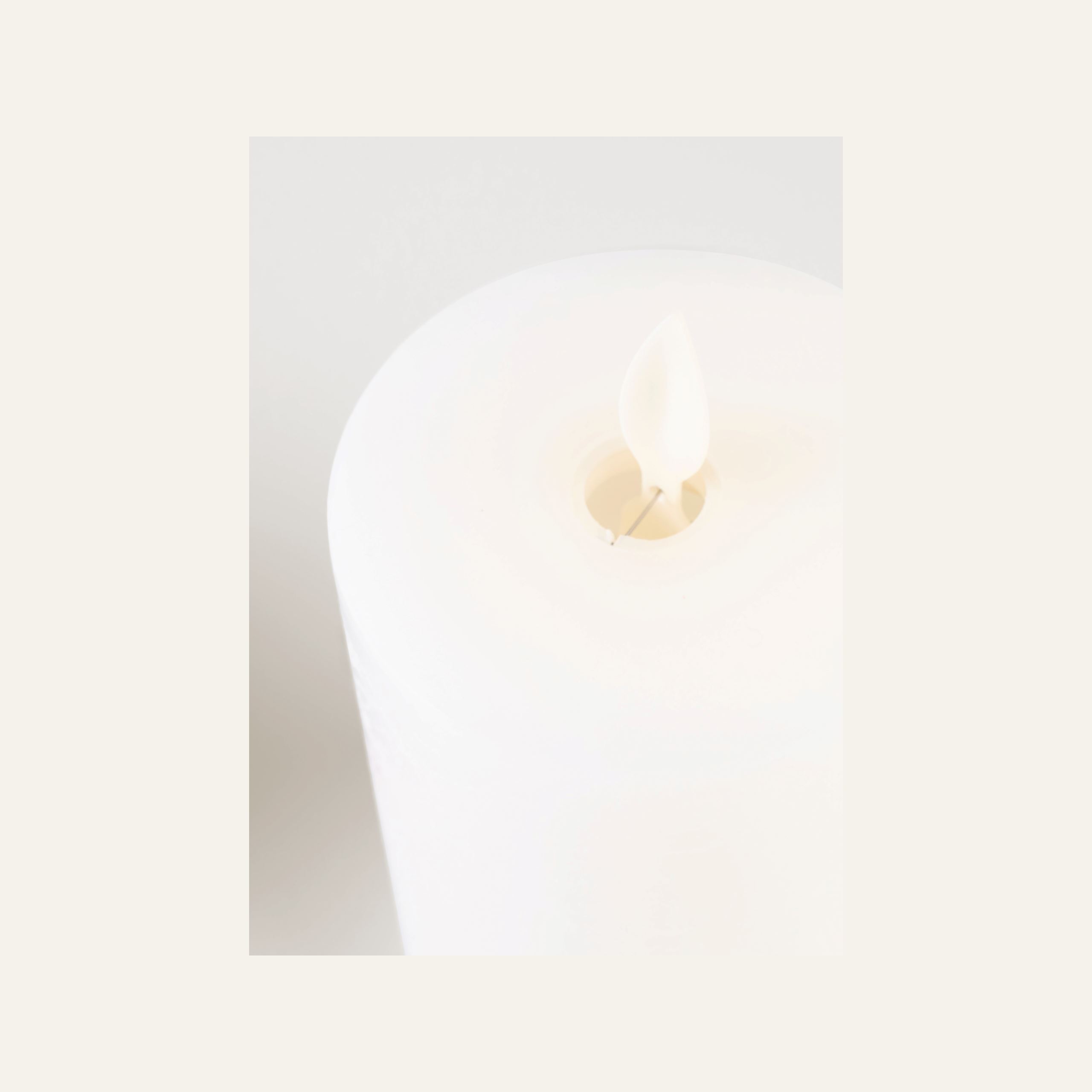 Led-blockljus vit - 2