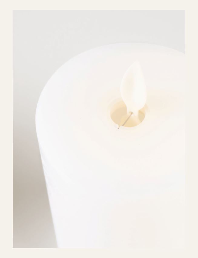 Led-blockljus vit - 2