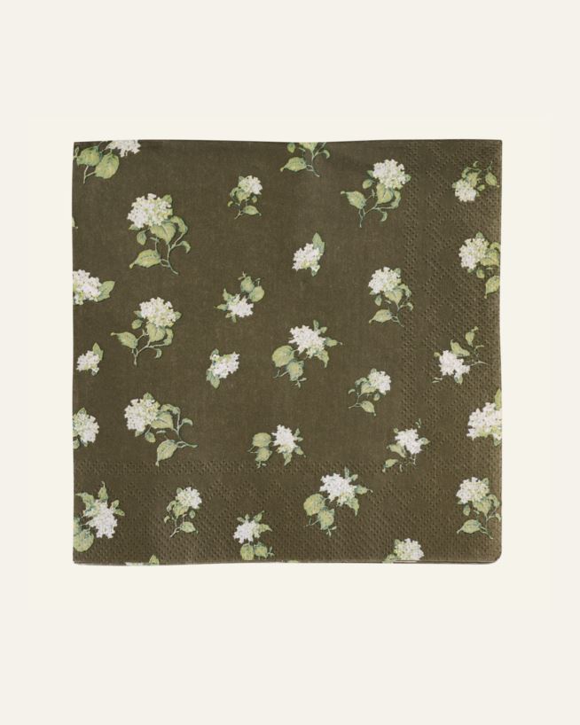 Pappersservetter multi/grå - 33x33 cm multi/grå - 1