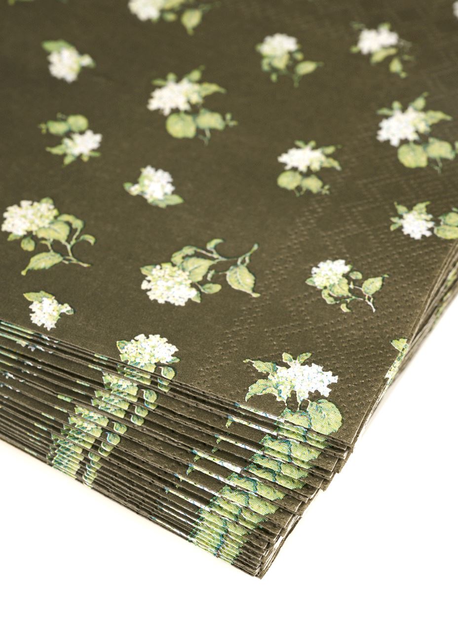 Pappersservetter multi/grå - 2