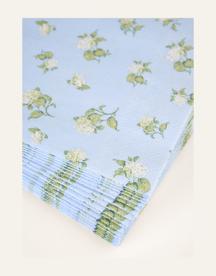 Pappersservetter multi/blå - 2